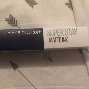 Blue liquid lipstick